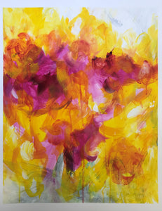 "Lighting Mood yellow-pink" by Anja Stemmer